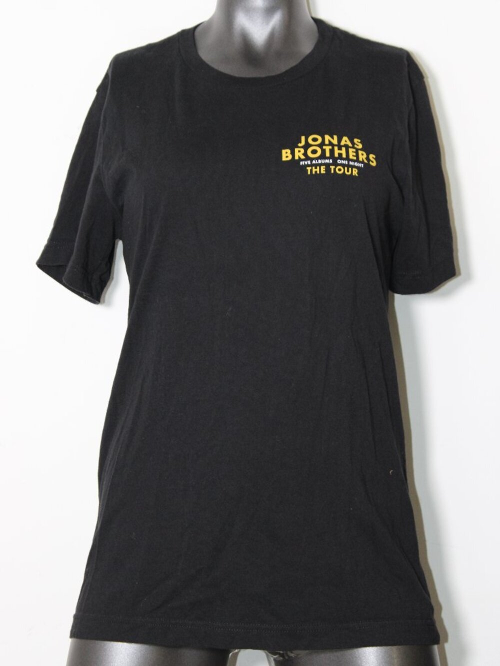 Jonas Brothers "Five Albums. One Night. The Tour." concert t-shirt
